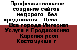 Профессиональное создание сайтов, недорого, без предоплаты › Цена ­ 6 000 - Все города Интернет » Услуги и Предложения   . Карелия респ.,Костомукша г.